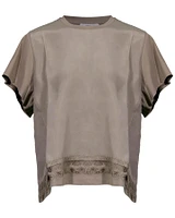 Dorothee Schumacher Lace Lines II O-neck