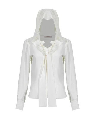 Dorothee Schumacher Modern Flow Hooded Blouse