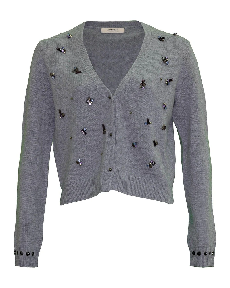Dorothee Schumacher Modern Opulence Beaded Cardigan