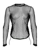 Dorothee Schumacher Playful Dots Long Sleeve Blouse