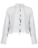 Dorothee Schumacher Poplin Power Cropped Blouse