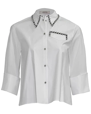 Dorothee Schumacher Poplin Power Crystal Blouse