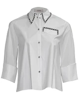 Dorothee Schumacher Poplin Power Crystal Blouse