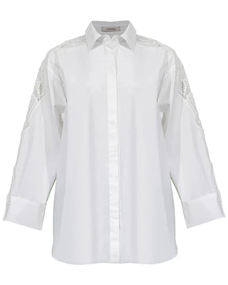Dorothee Schumacher Poplin Power Oversized Shirt