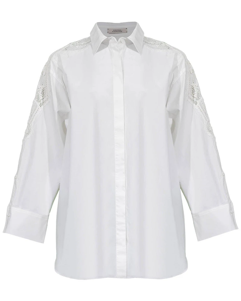 Dorothee Schumacher Poplin Power Oversized Shirt
