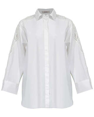 Dorothee Schumacher Poplin Power Oversized Shirt