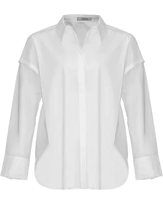 Dorothee Schumacher Poplin Power Shirt White