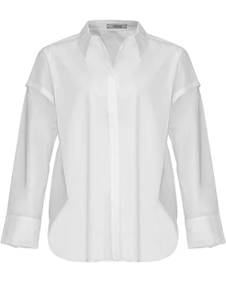 Dorothee Schumacher Poplin Power Shirt White