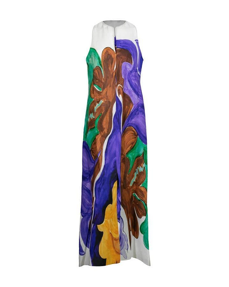 Dorothee Schumacher Rainbow Flames Dress