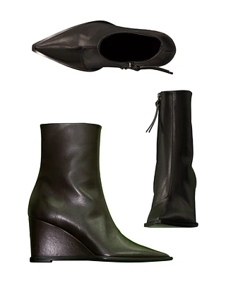 Dorothee Schumacher Sophisticated Chic Wedge Bootie