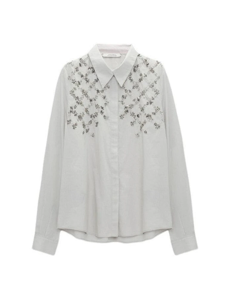 Dorothee Schumacher Sparkling Poplin Blouse