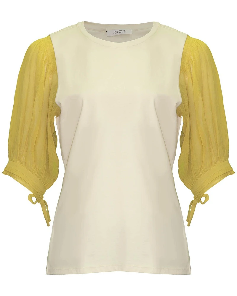 Dorothee Schumacher Surprising Allure Top Green Mix