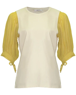 Dorothee Schumacher Surprising Allure Top Green Mix