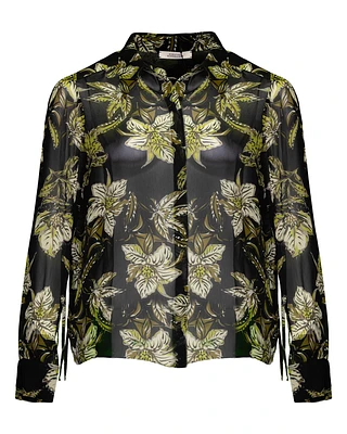 Dorothee Schumacher Translucent Florals Blouse