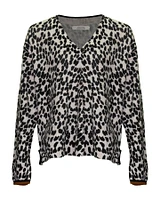 Dorothee Schumacher Wild Touch V-Neck Pullover