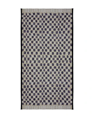 Watery Geo Wrap Scarf