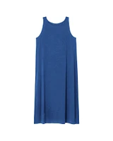 Eileen Fisher Bateau Neck Jersey Dress