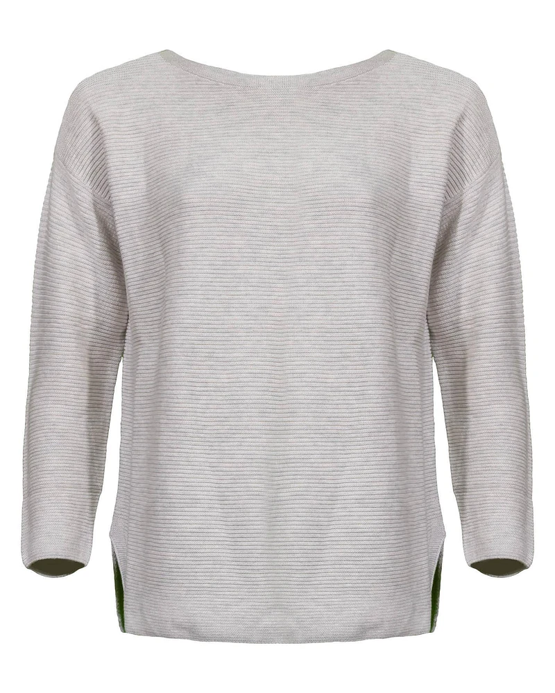 Bateau Neck Knit Tunic