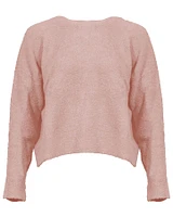 Boucle Crew Neck Box Top