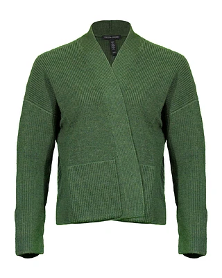 Eileen Fisher Boxy Patch Pocket Cardi