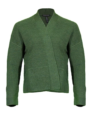 Eileen Fisher Boxy Patch Pocket Cardi