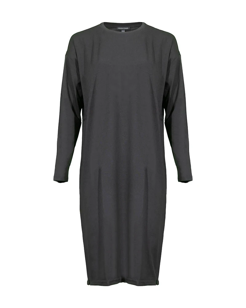 Eileen Fisher Boxy Zip Hem Dress