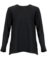Brushed Terry Raglan Sleeve Top