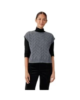 Eileen Fisher Cashmere Sqaure Top