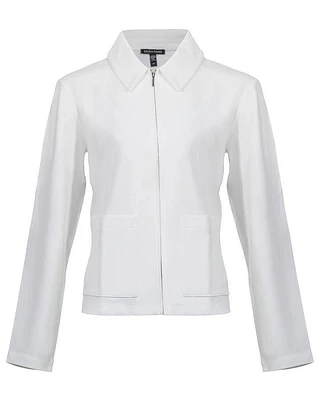 Eileen Fisher Classic Collar Zip Jacket