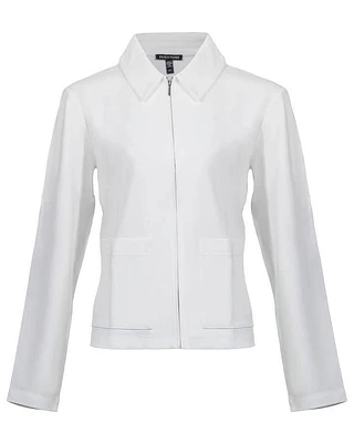 Eileen Fisher Classic Collar Zip Jacket