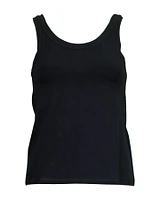 Eileen Fisher Classic Slim Cut Stretch Tank