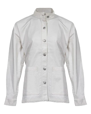 Eileen Fisher Cotton Denim Jacket