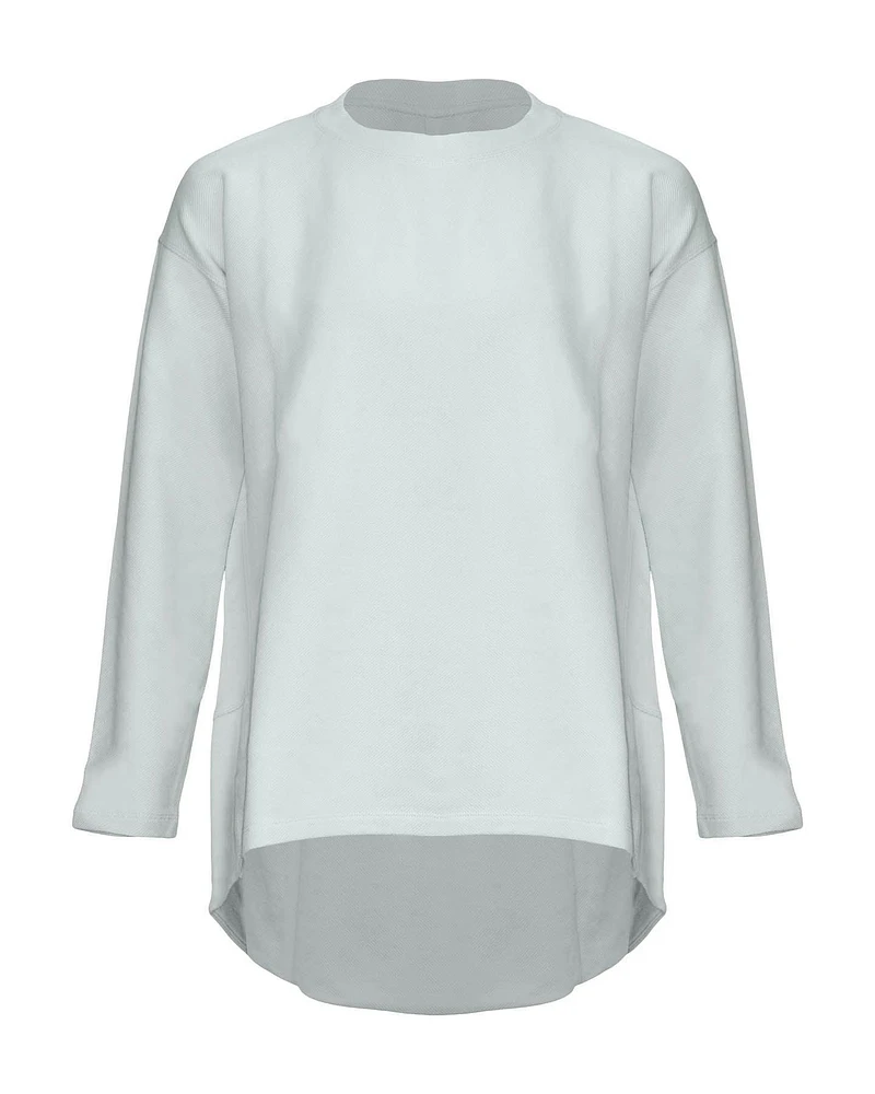Cotton Knit Twill Top