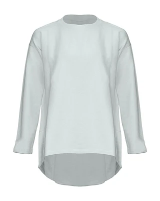 Cotton Knit Twill Top