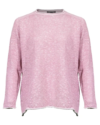 Eileen Fisher Cotton Linen Slub Pullover