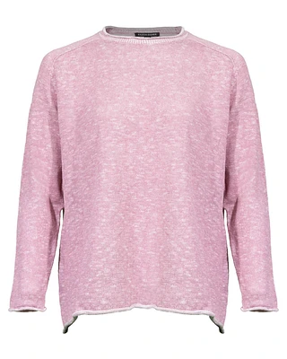 Eileen Fisher Cotton Linen Slub Pullover