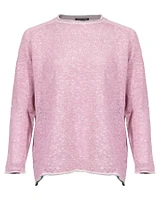 Eileen Fisher Cotton Linen Slub Pullover