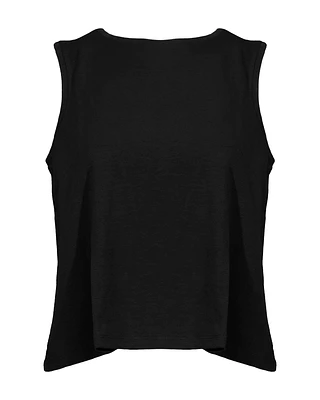 Eileen Fisher Crew Neck Short Shell