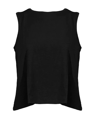 Eileen Fisher Crew Neck Short Shell