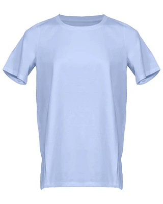 Eileen Fisher Crew Neck T-Shirt Skylight