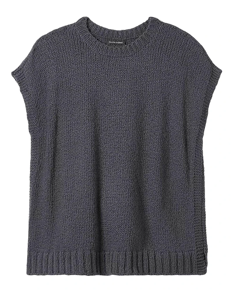 Eileen Fisher Crimp Cotton Top