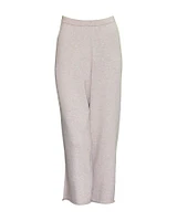 Cropped Cotton Knit Pant