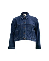 Cropped Denim Jacket