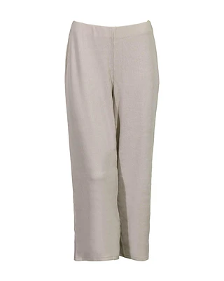 Eileen Fisher Cropped Rib Knit Pants