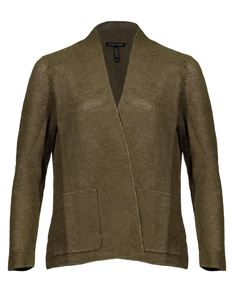 Eileen Fisher Delave Linen Cardigan