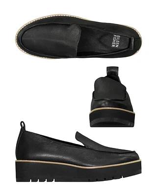 Ells Leather Platform Loafer