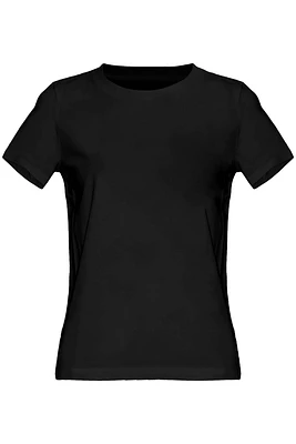 Fine Jersey Crew Neck T-Shirt