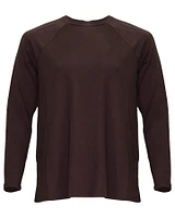 Fine Jersey Crew Neck Top Cassis
