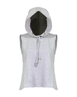 Eileen Fisher Fleece Sleeveless Hoodie