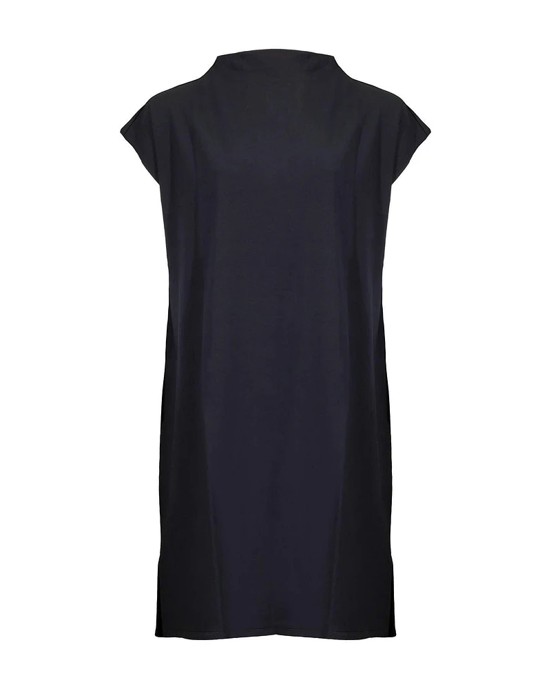 Eileen Fisher Funnel Neck Dress